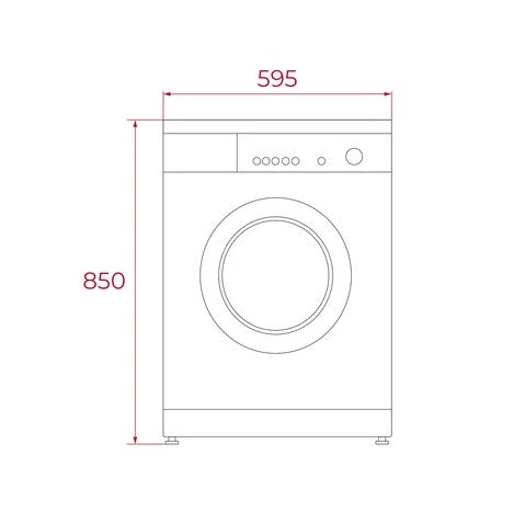 TEKA 9.0KG Front Load Washer WMK 70940 DSS / WMK70940E