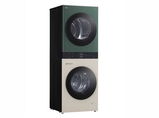 LG 14/10kg Objet WashTower™ All-In-One Stacked Washer Dryer WT1410NHEG