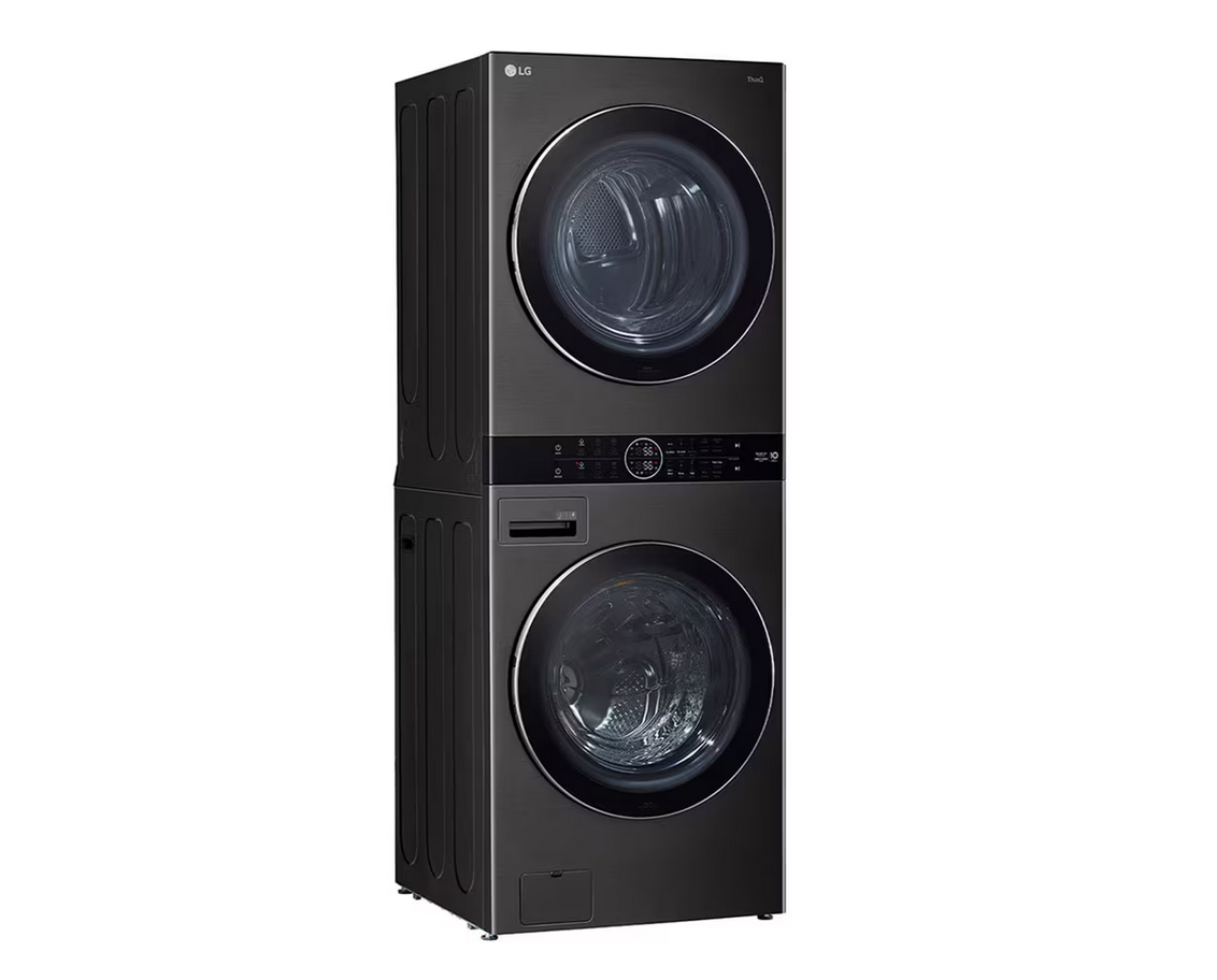 LG 21KG/16KG WashTower™ All-In-One Stacked Washer Dryer WT2116SHB