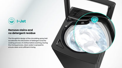 Hisense 22KG Top Load Washer Inverter WT220Q50 / WT220Q Mesin Basuh