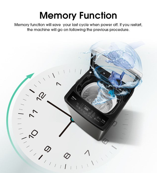 Hisense 10.5KG Inverter Top Load Washer Washing Machine WT5J1013DT