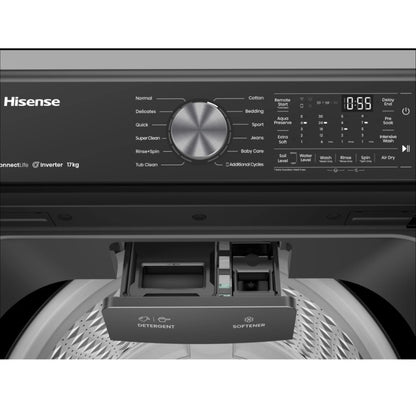 Hisense 17KG Top Load Washer WT5T1715DT Inverter