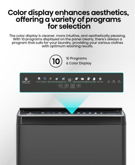 Hisense 13kg Top Load Washer Inverter Washing Machine WTJA1313UB