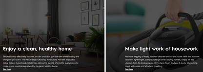 Electrolux Z1231 CompactGo canister vacuum cleaner