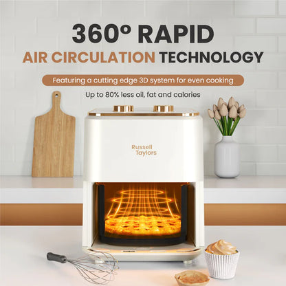 Russell Taylors 3D Visible Window Air Fryer Large (4.5L) Z3/Z3C