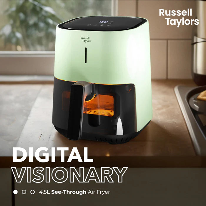 Russell Taylors 3D Visionary Digital Air Fryer (4.5L) Z4 Green