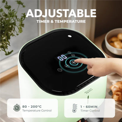 Russell Taylors 3D Visionary Digital Air Fryer (4.5L) Z4 Green