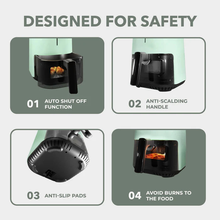 Russell Taylors 3D Visionary Digital Air Fryer (4.5L) Z4 Green