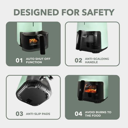 Russell Taylors 3D Visionary Digital Air Fryer (4.5L) Z4 Green