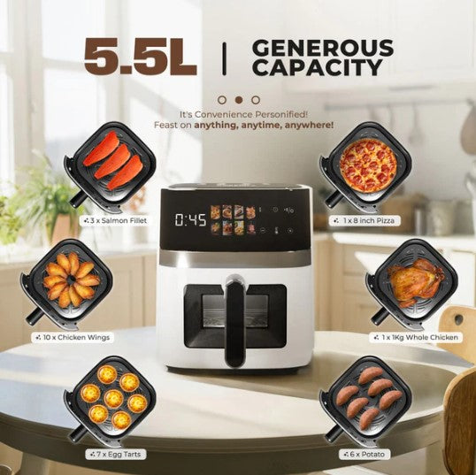 Russell Taylors 3D Visionary Digital Air Fryer (5.5L) Z5i (replace Z3/Z3C)