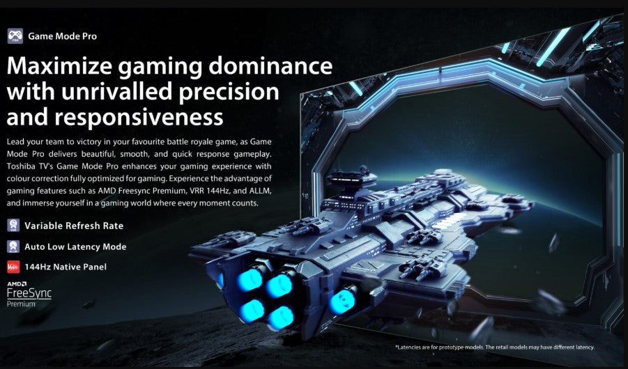 Toshiba 75″ Z670MP 4K UHD SMART TV 75Z670MP