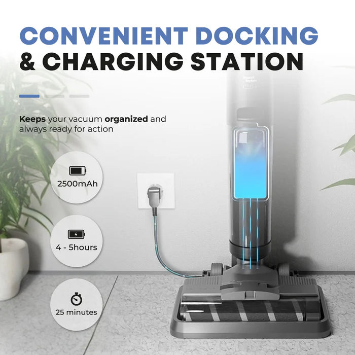 Russell Taylors 2-in-1 Wet Dry Cordless Floor Washer Vacuum Cleaner & Mop i1