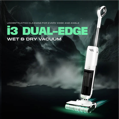Russell Taylors Dual-Edge Wet Dry Cordless Floor Washer Vacuum Self-Cleaning with Hot Air Drying i3