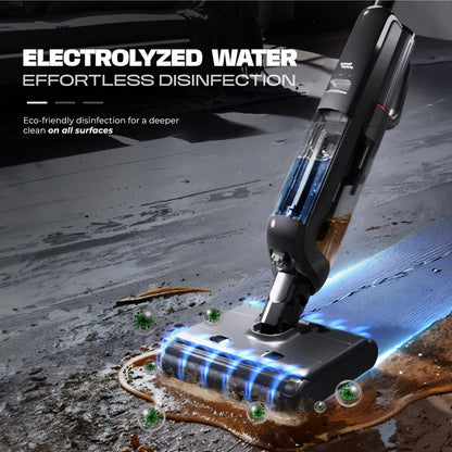 Russell Taylors Dual Roller Wet Dry Cordless Floor Washer 4-in-1 Vacuum Cleaner & Mop i4