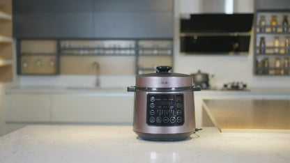 Elba 6L Pressure Cooker 1000W EPC-N6082(BR) / EPCN6082BR